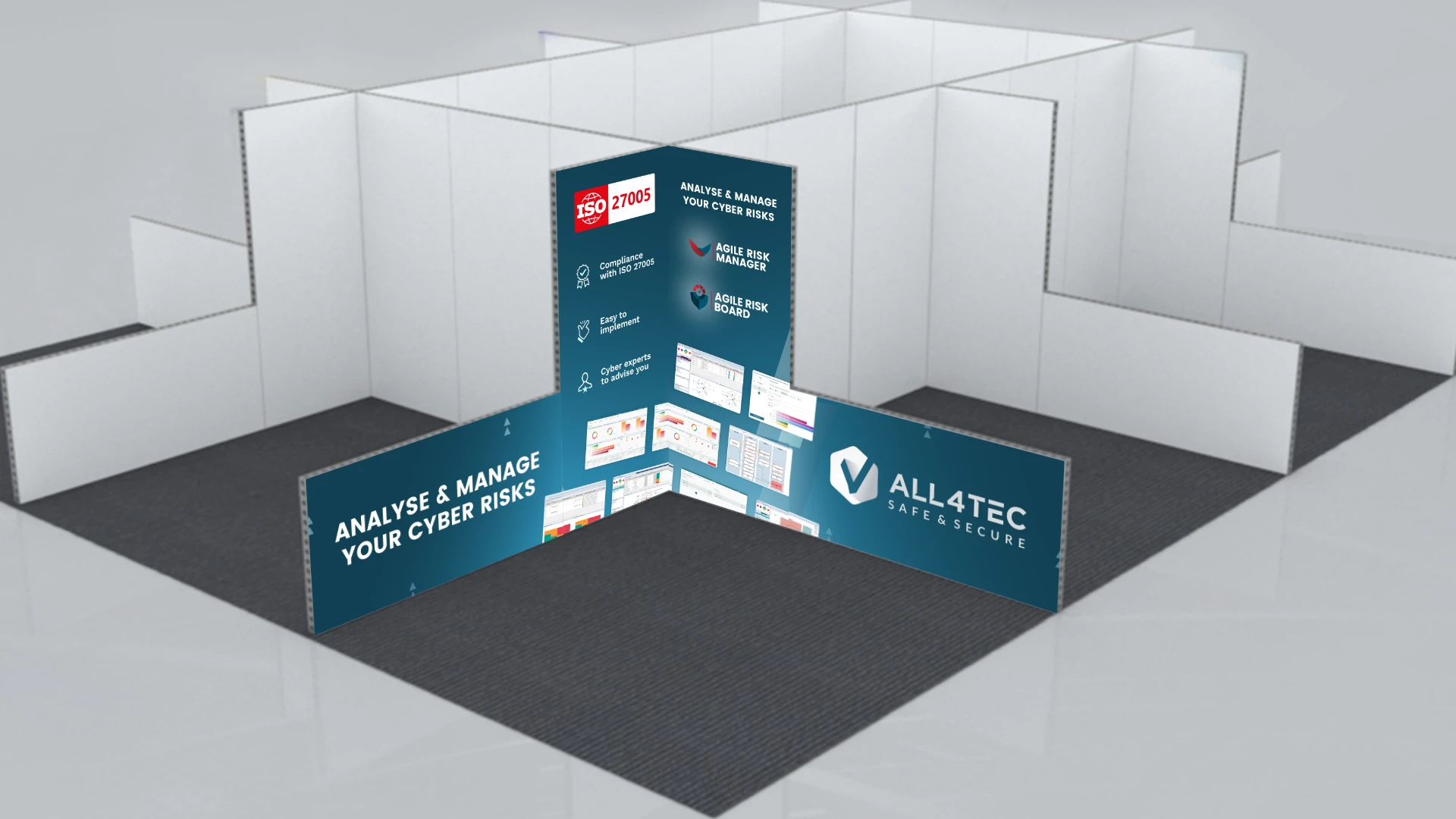 All4tec — trade show flyer